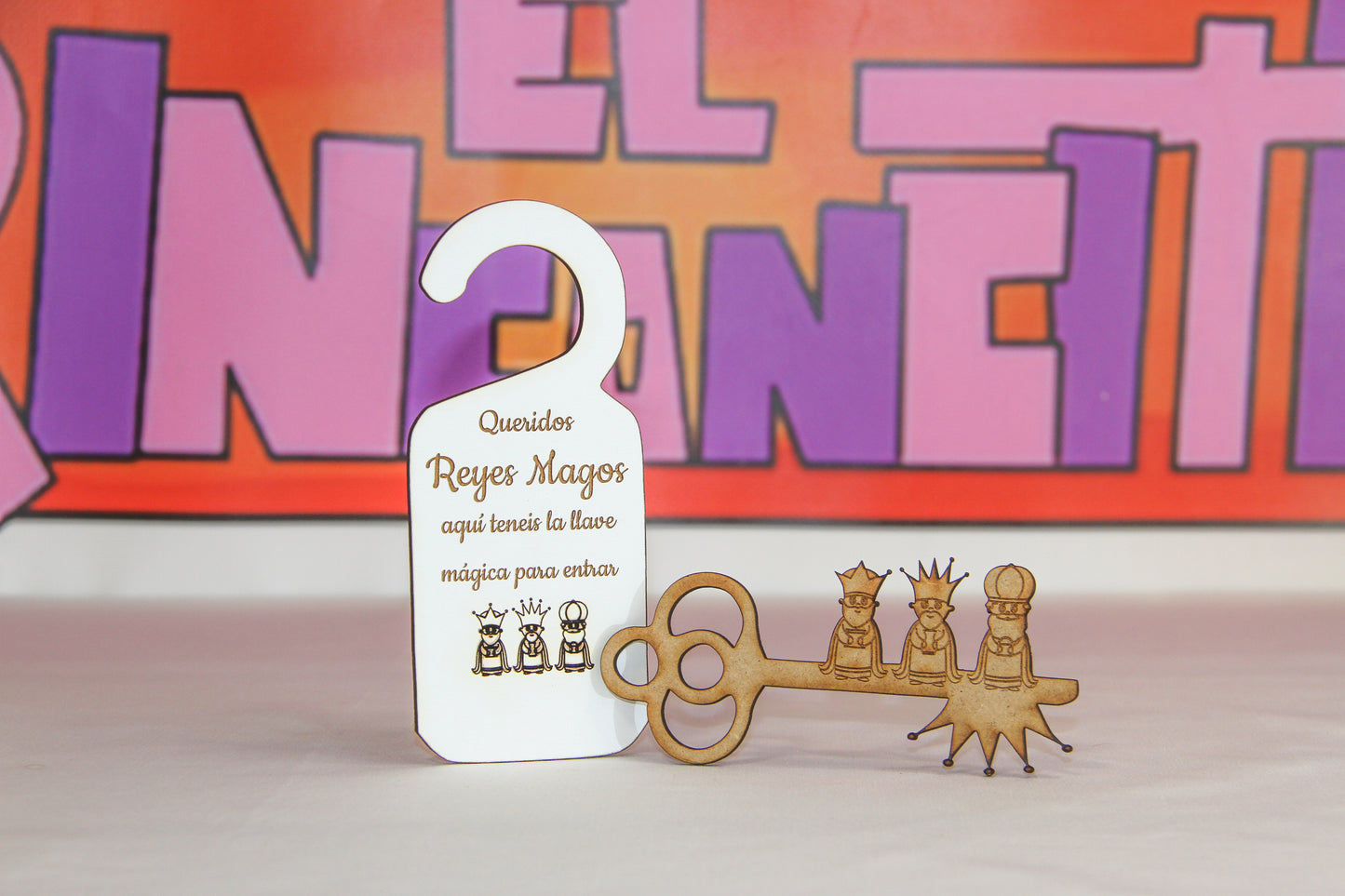 LLAVE REYES MAGOS + COLGADOR