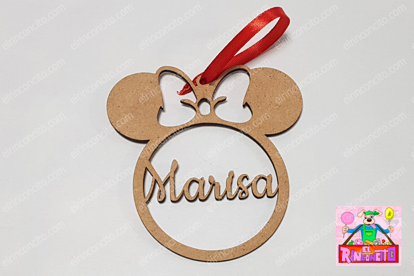 BOLA NAVIDAD MADERA