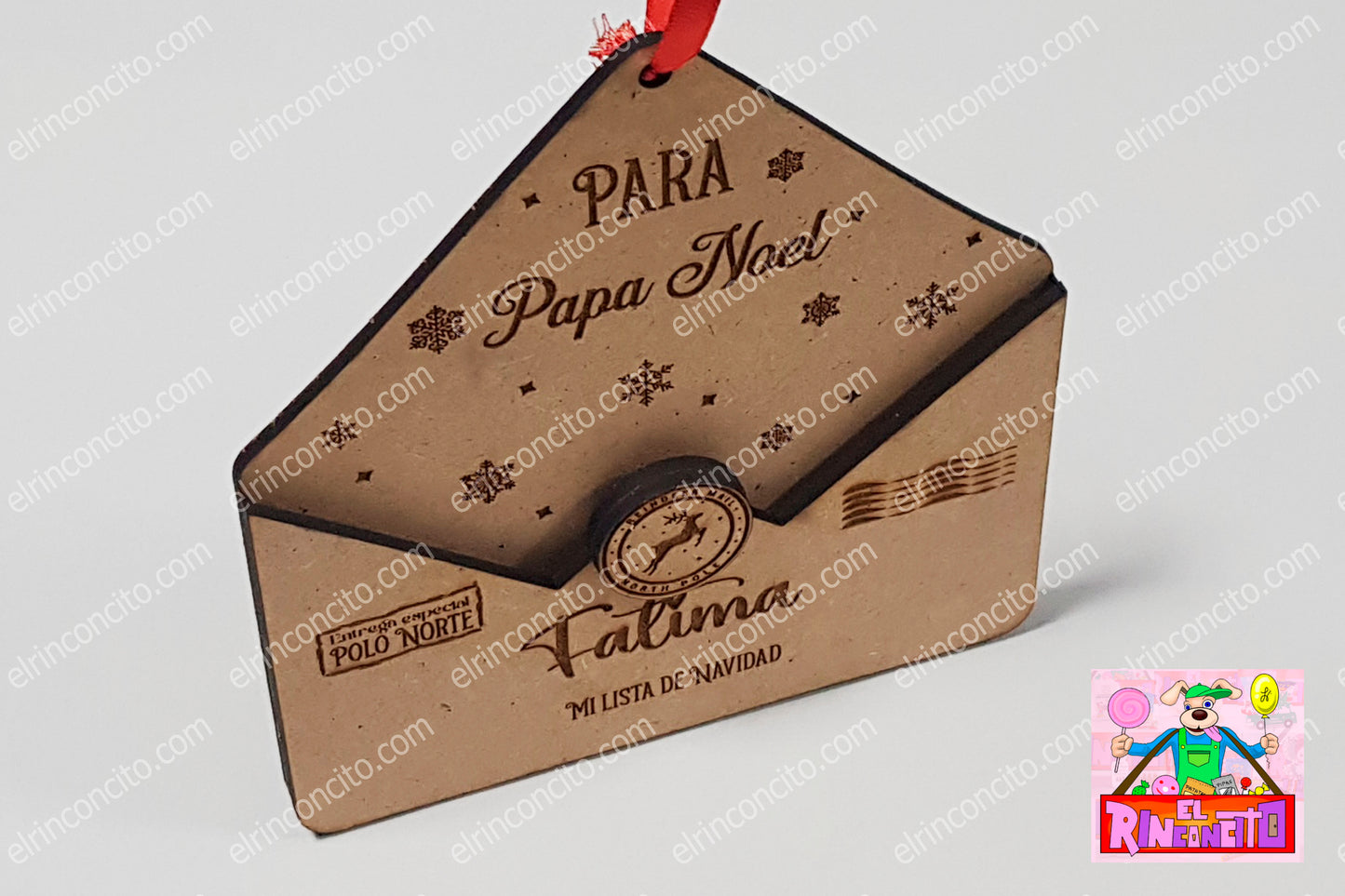 SOBRE PAPÁ NOEL PERSONALIZADO